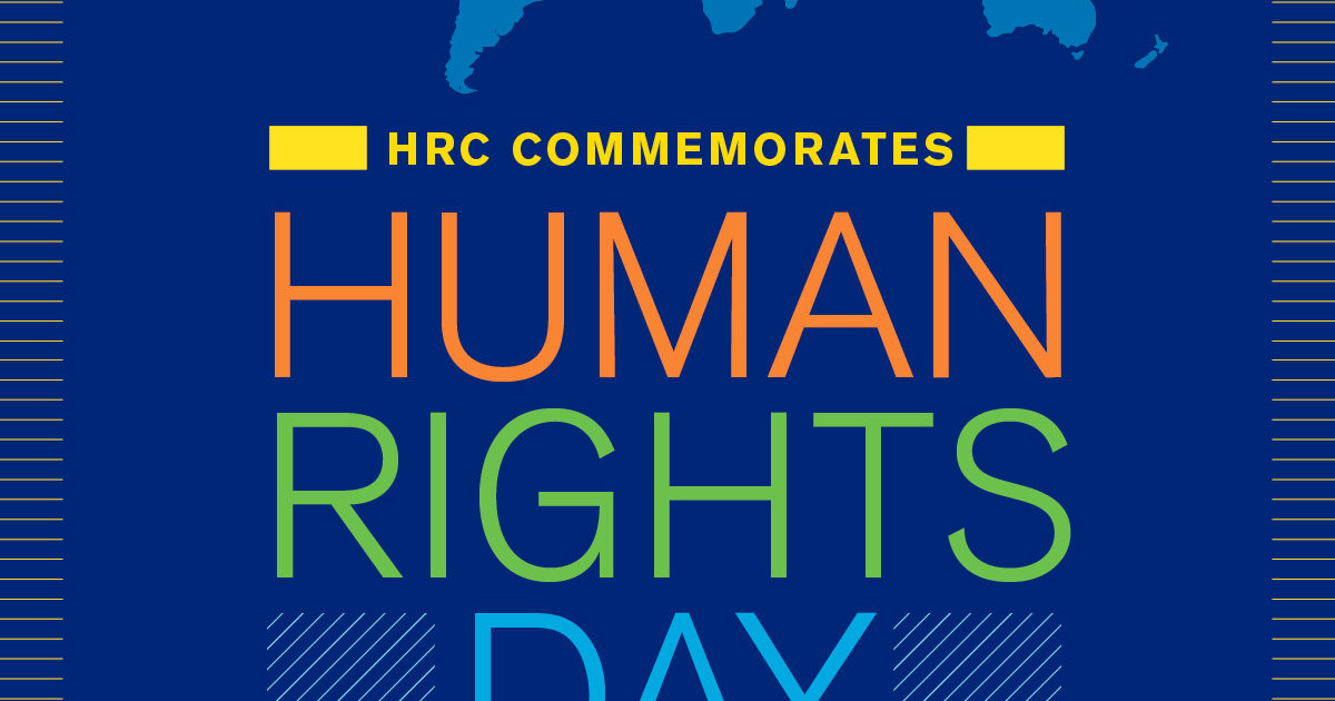 The Human Rights Campaign Honors Human Rights Day with Grants to Global LGBTQ Advocates - Vimarsana News