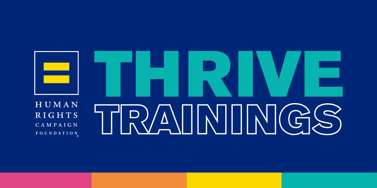 HRC | THRIVE Professional Development provides training and resources…